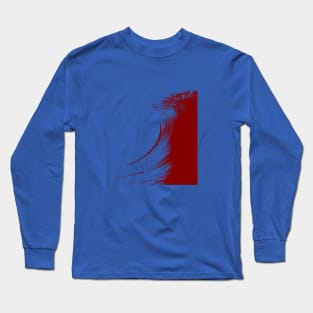 The Red Wave Long Sleeve T-Shirt